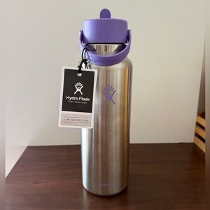 Limited Edition Hydro Flask Stainless Steel Insulated Bottle With Flex Straw Cap